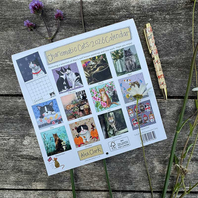 Charismatic Cats 2026 Calendar