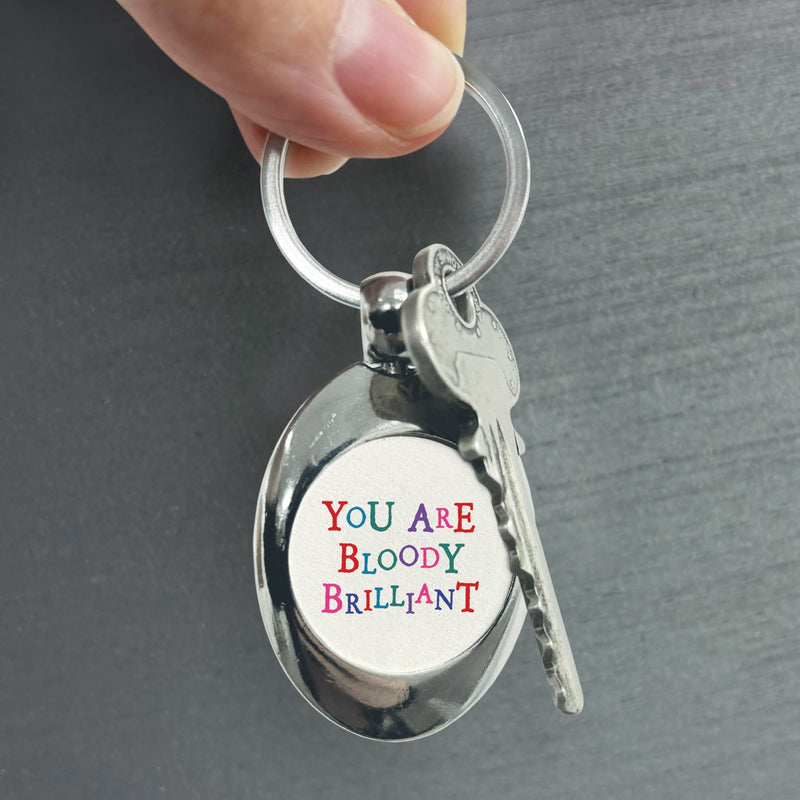 Bloody Brilliant Keyring