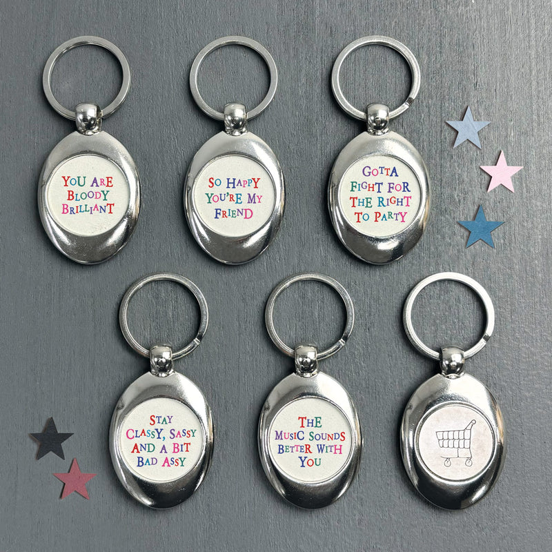 Bloody Brilliant Keyring