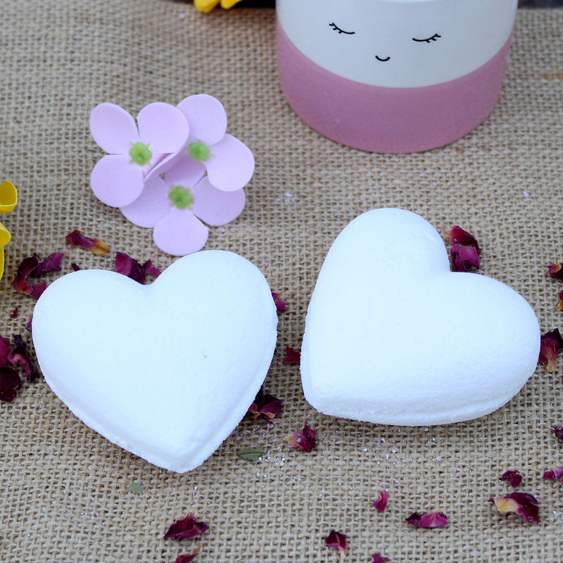Love Heart Coconut Bath Bomb