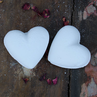Love Heart Coconut Bath Bomb