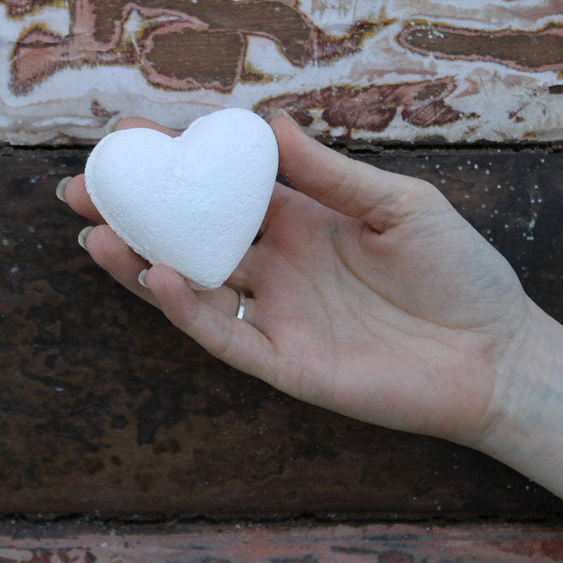 Love Heart Coconut Bath Bomb