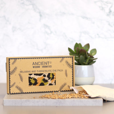 Night Leopard Eye Pillow