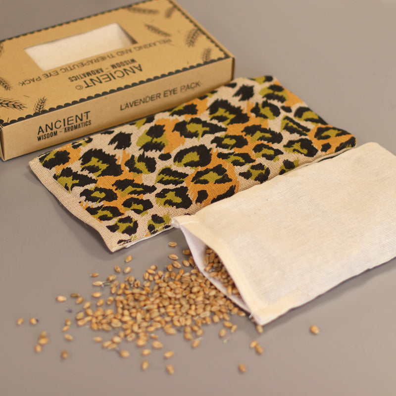 Night Leopard Eye Pillow