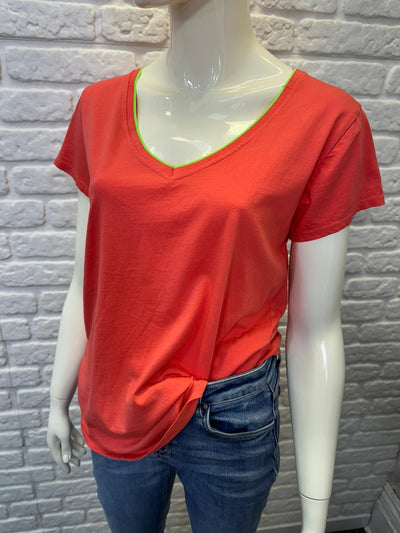 Neon Trim T Shirt - More Colours Available