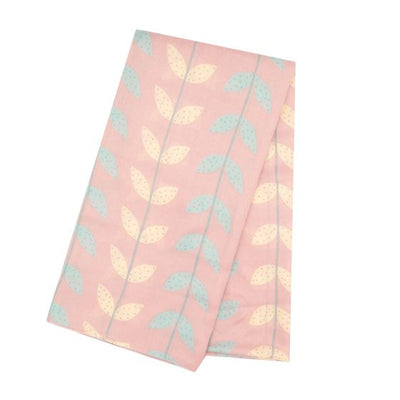 Dusky Pink Leaf Lines Scarf