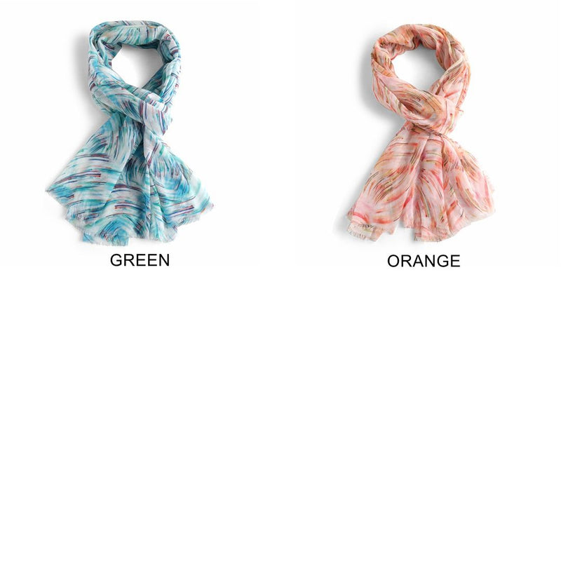 Firework Orange Scarf