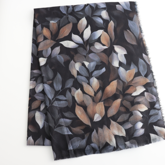 Black Branches Scarf