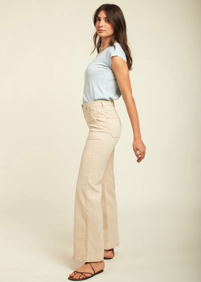 Freya Flare Jeans Stone