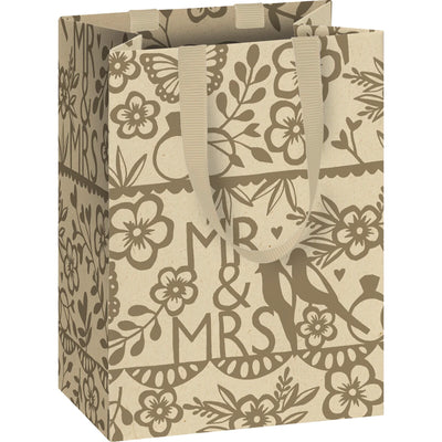 Cream & Beige Small Gift Bags
