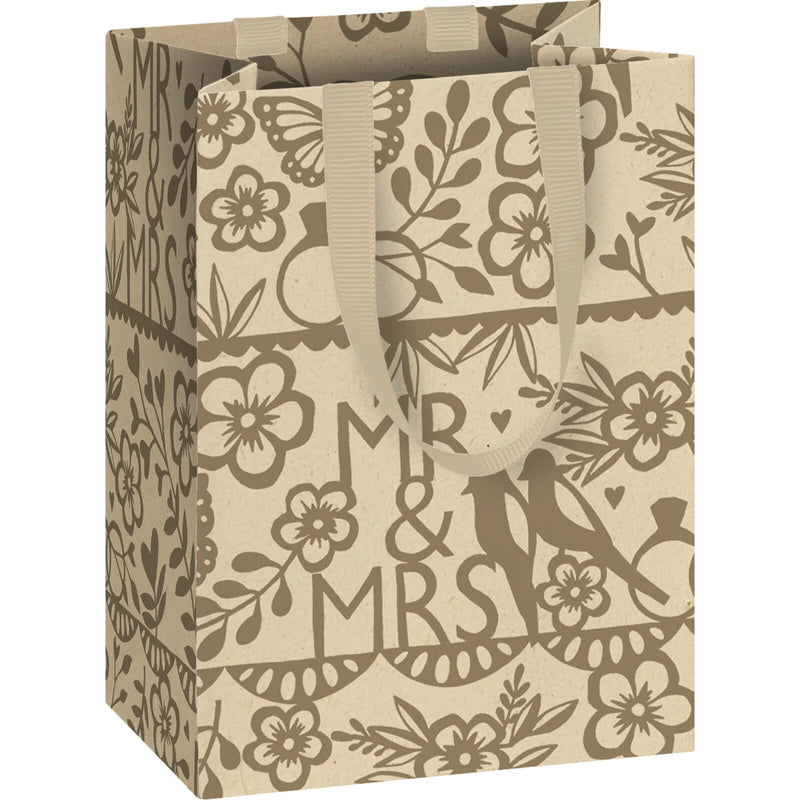 Cream & Beige Small Gift Bags