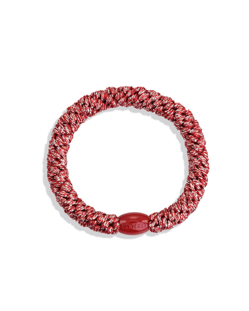 Kknekki Red Silver Glitter