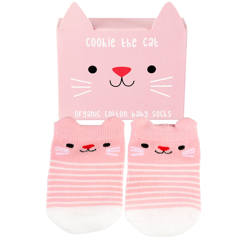 Cookie The Cat Baby Socks