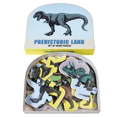 Set Of Seven Dinosaur Puzzles