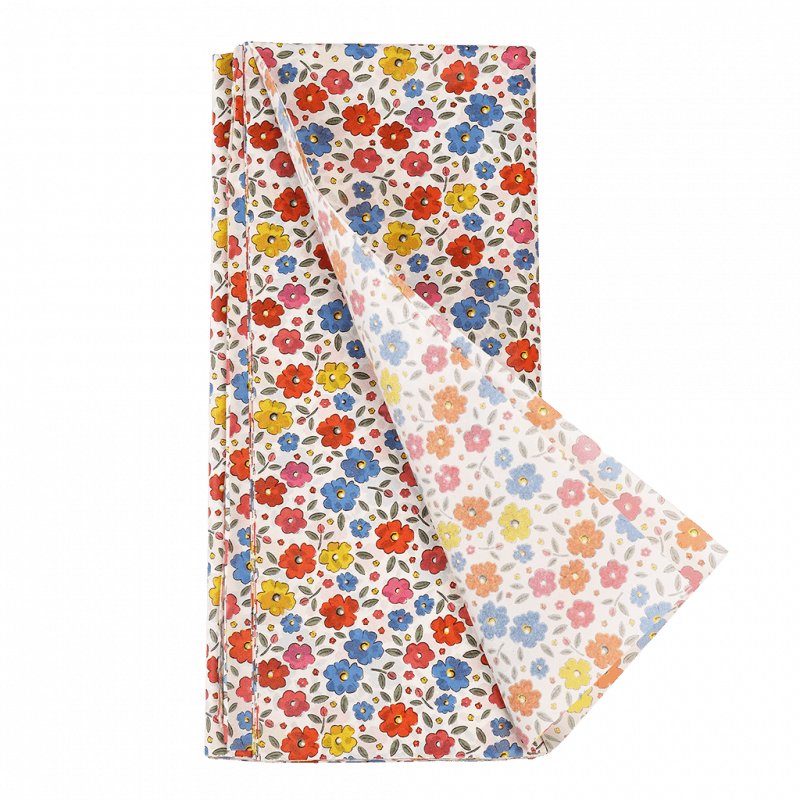 Tilde Floral Ten Sheets Tissue Paper