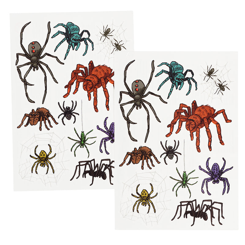 Spider Temporary Tattoos