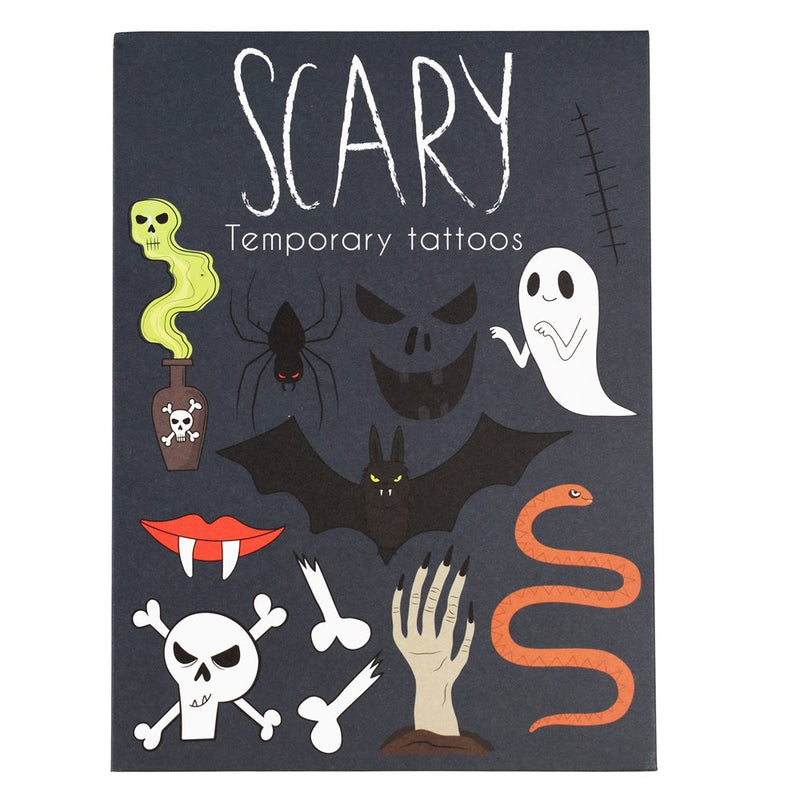 Scary Temporary Tattoos