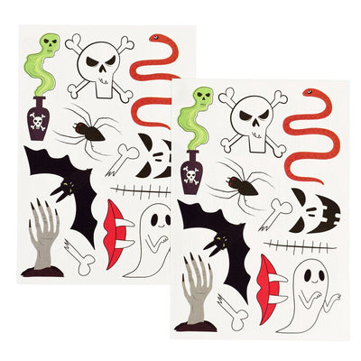 Scary Temporary Tattoos