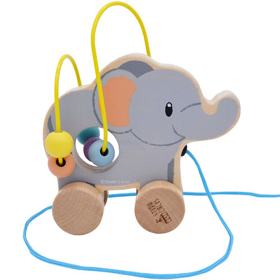 Rolling Bead Coaster Elephant