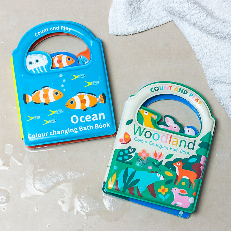Ocean Colour Changing Bath Book