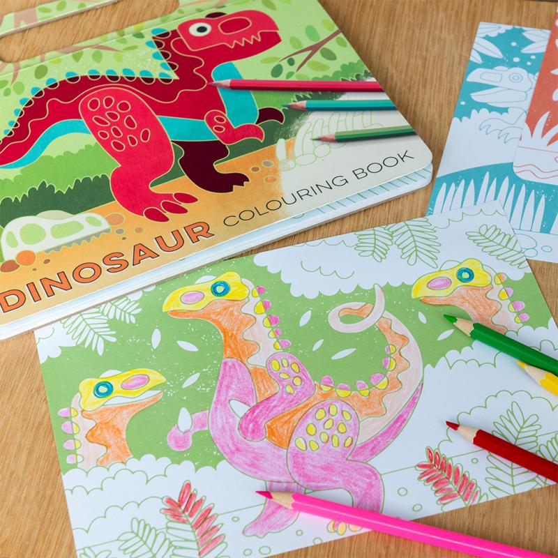 Dinosaur Colouring Book