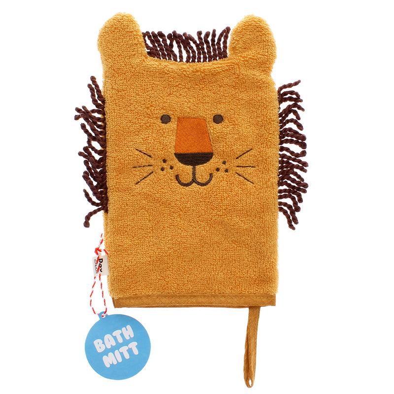 Lion Baby Bath Mitt