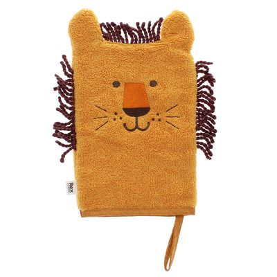 Lion Baby Bath Mitt