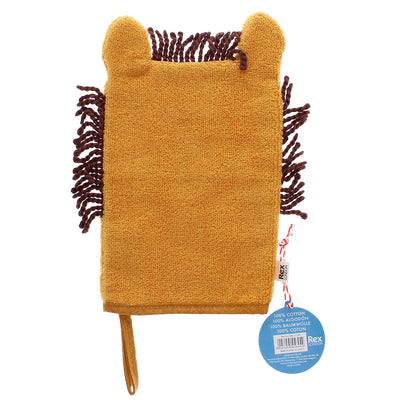 Lion Baby Bath Mitt