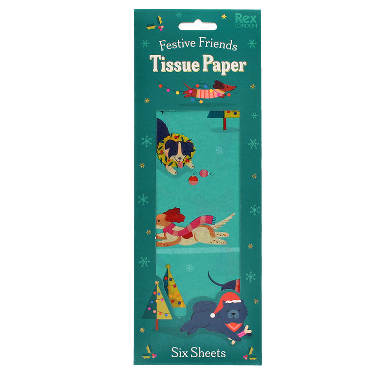 Festive Friends Tissue Paper