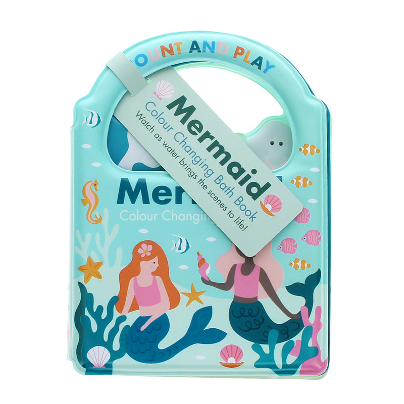 Mermaid Colour Changing Bath Book