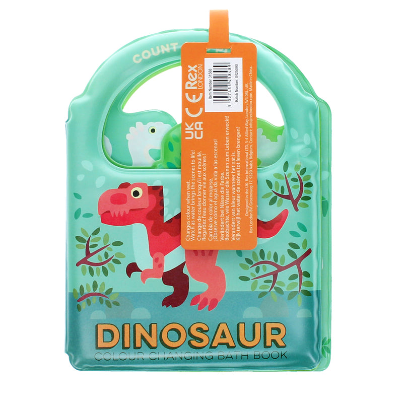 Dinosaur Colour Changing Bath Book
