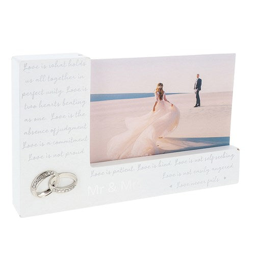 Mr & Mrs Wedding Photo Frame