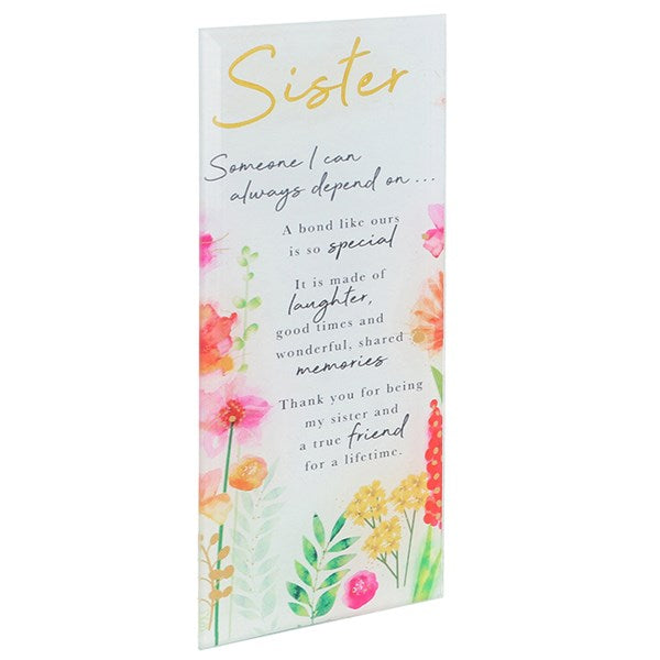 Sister Sentiment Plaque