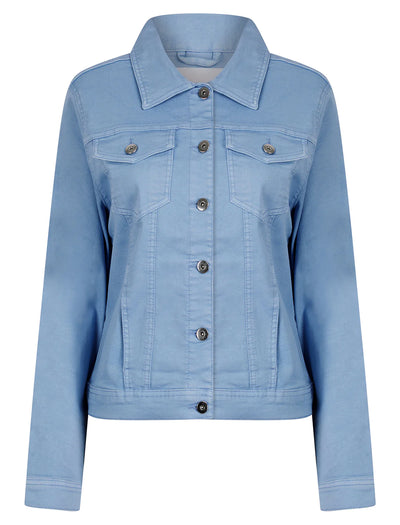 Libby Stretchy Sky Blue Jacket