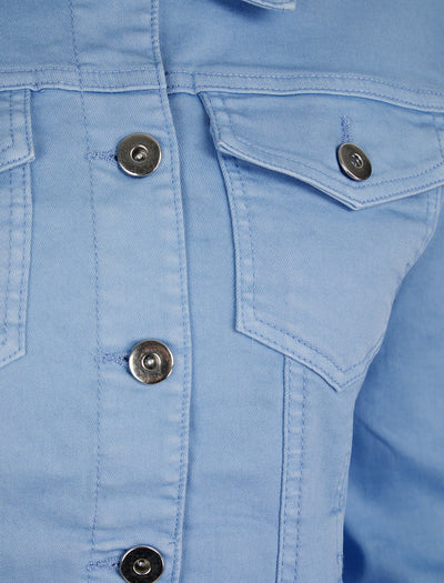Libby Stretchy Sky Blue Jacket