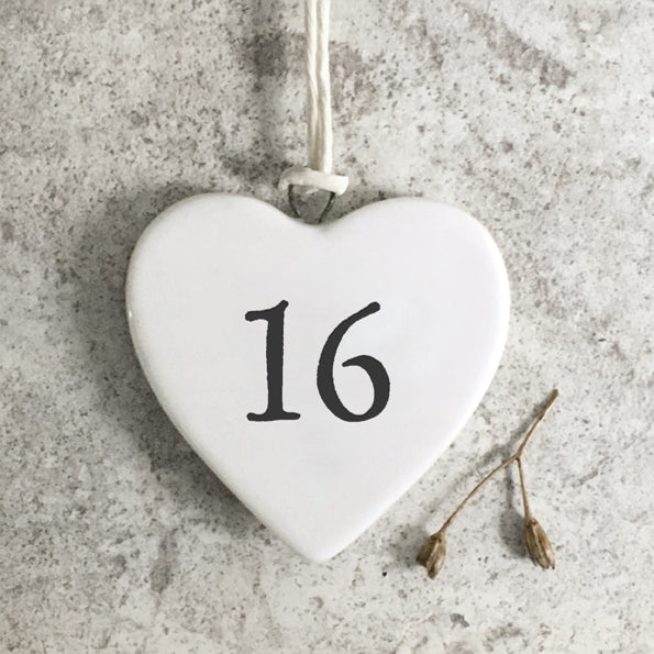 16th Small Heart