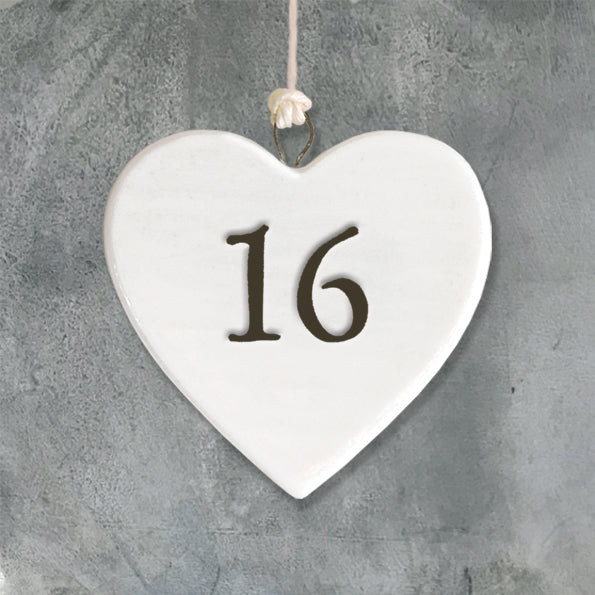 16th Small Heart