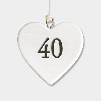 40th Small Heart