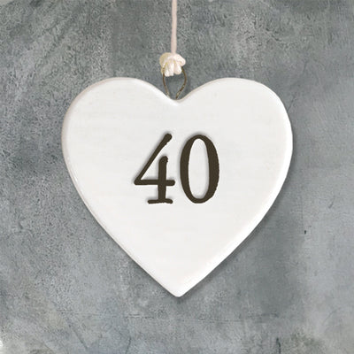 40th Small Heart