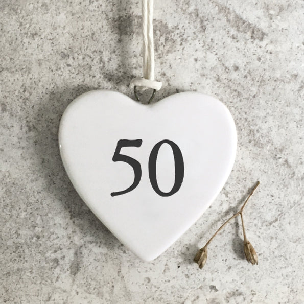 50th Small Heart