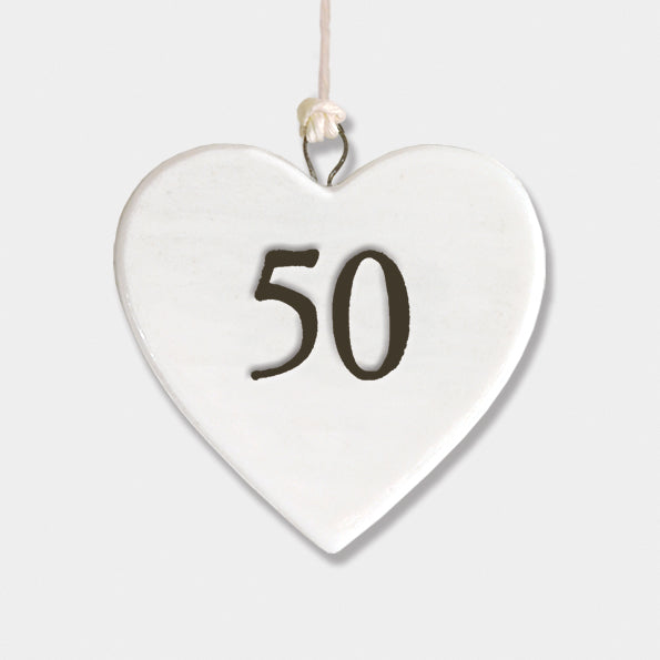 50th Small Heart