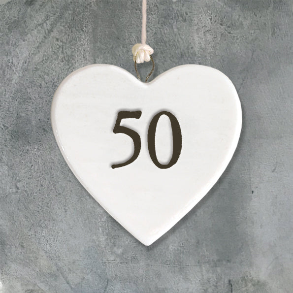 50th Small Heart