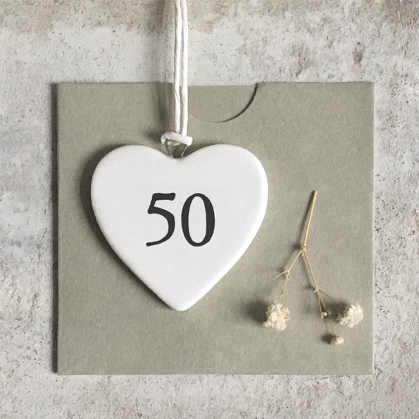 50th Small Heart
