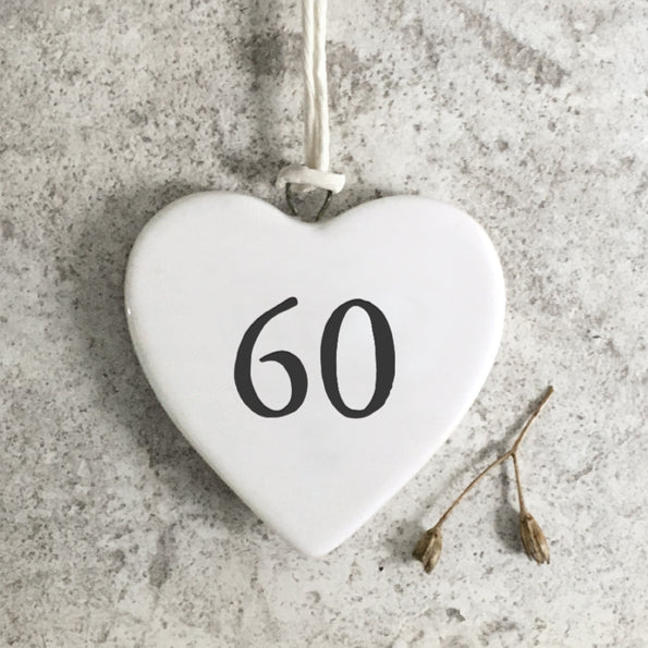 60th Small Heart
