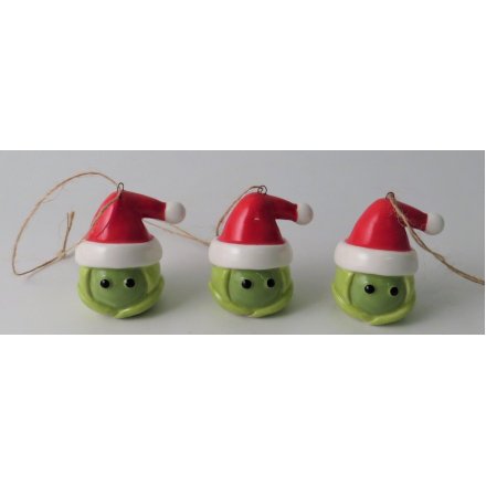 Christmas Brussel Sprouts Decoration