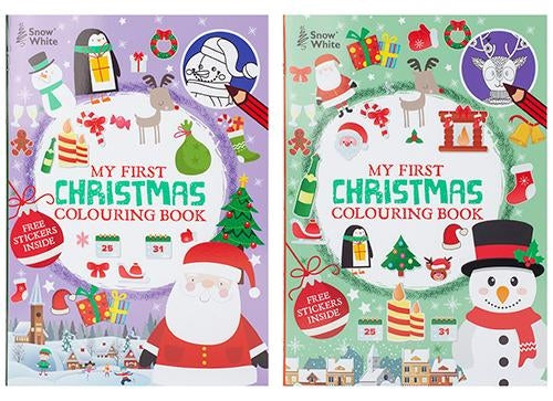 My First Christmas Colouring Book