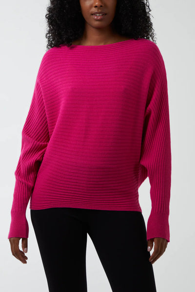 Ruby Ribbed Jumper - More Colours Available