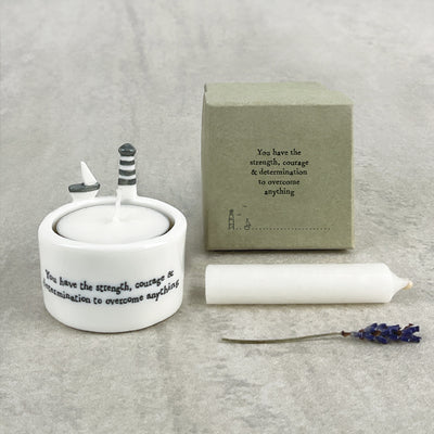 You Have The Strength Candle & Tea Light Holder