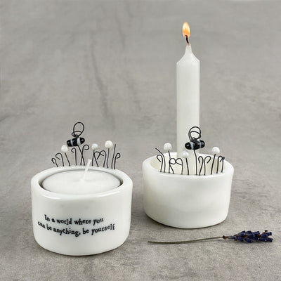 Be Yourself Candle & Tea Light Holder