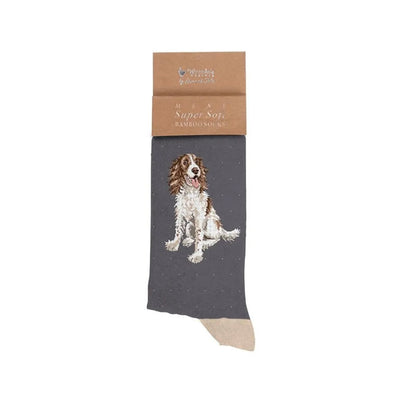 Spaniel Men's Bamboo Socks